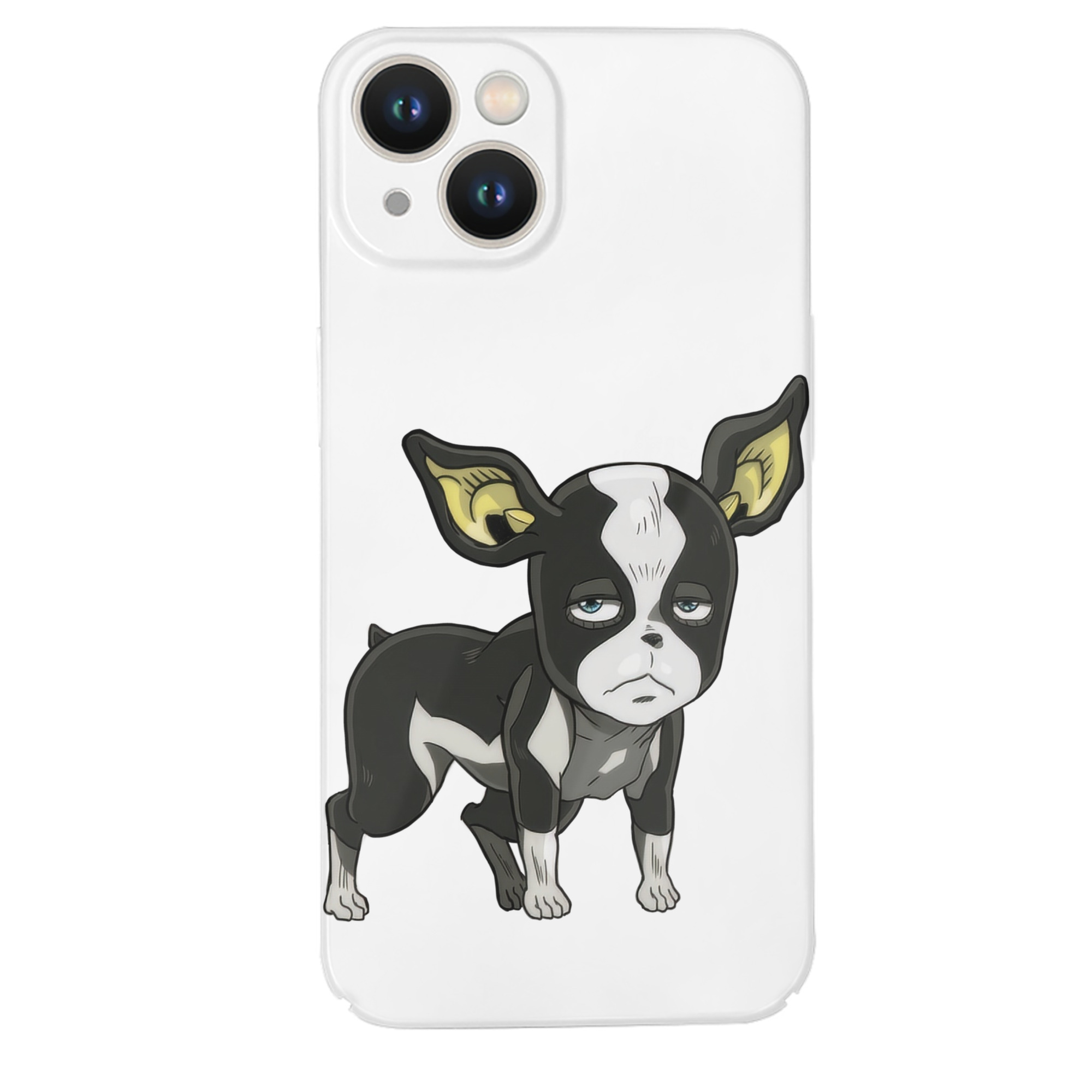 （画像用） ジョジョの奇妙な冒険 イギー JoJo's Bizarre Adventure Iggy 【iPhone 14シリーズ対応】ハードケース
